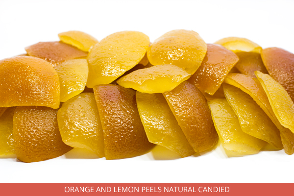 Orange and Lemon Peels Natural Candied - Ambrosio