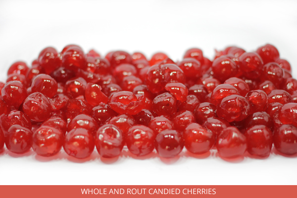 Whole and Rout Candied Cherries - Ambrosio