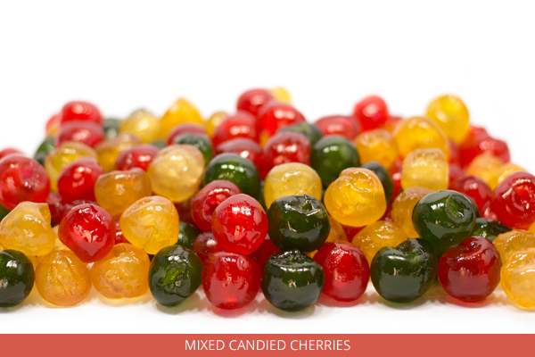 Mixed candied cherries - Ambrosio