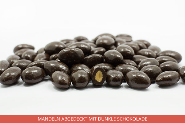 Mandeln abgedeckt mit dunkle Schokolade - Ambrosio