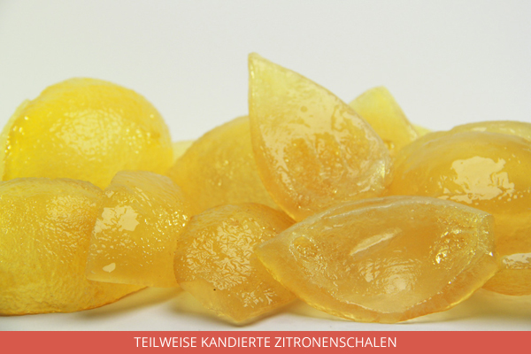 Kandierte Zitronen Rundes Plättchen - Ambrosio