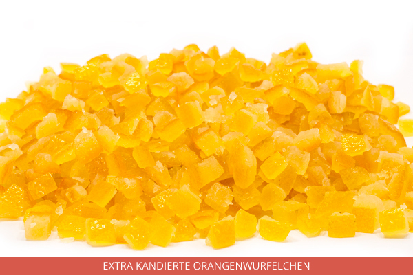 Extra Kandierte Orangenwürfelchen - Ambrosio