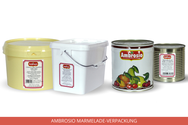 Packaging Marmellata Ambrosio